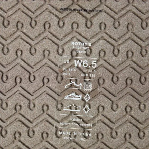 Rothy's Women's The Summer Sandals Purple Blackberry Braided Knot Size 6.5 NWT - Picture 6 of 8